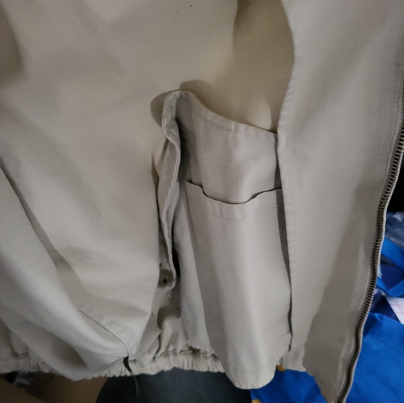 GANT U.S.A Bomber Jacket, The Windcheater, Beige, XL, Mens, Used, 100% Cotton - Picture 10 of 16